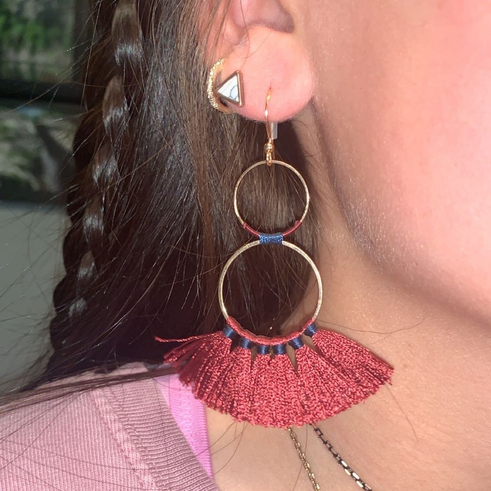 Statement earrings